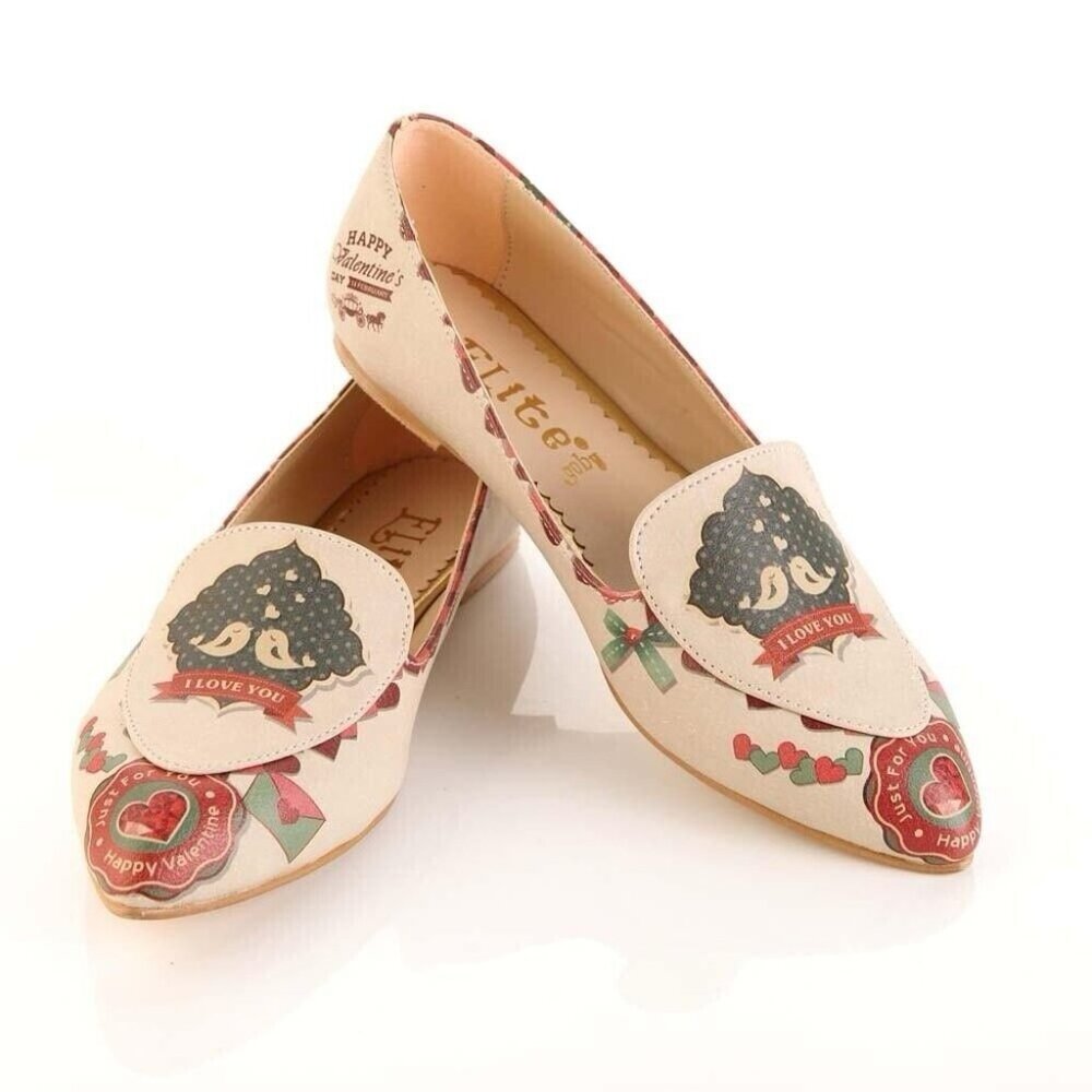Goby‎ “I Love You” Ballerina Shoes Size 40